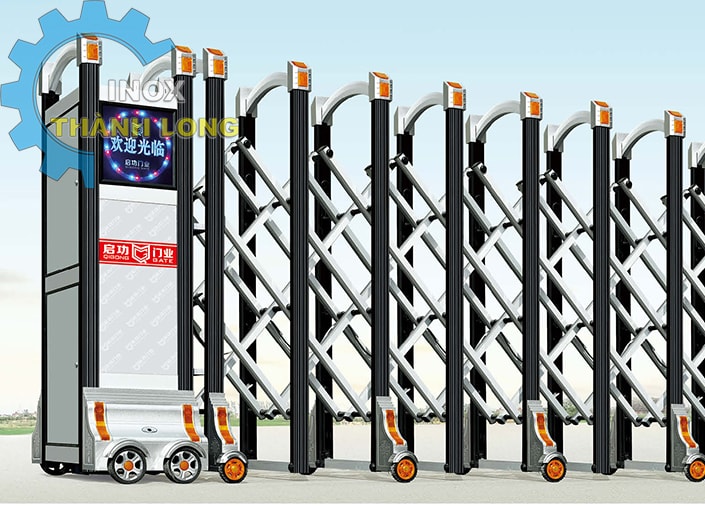 cổng xếp tự động tại tphcm 