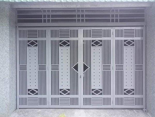 Ưu điểm của cổng sắt 4 cánh